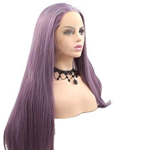 ASHLEIGH 24” LAVENDER STRAIGHT LACE FRONT WIG *NWT